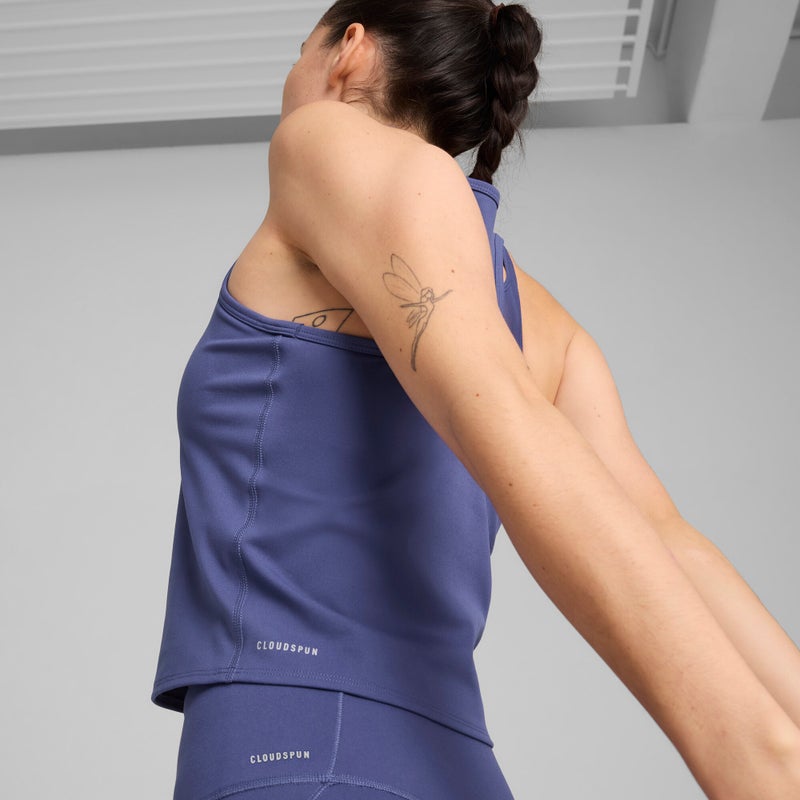 بوما بلوزة بدون أكمام 2 في 1 من القماش الشبكي للنساء من تشكيلة CLOUDSPUN - Image 2